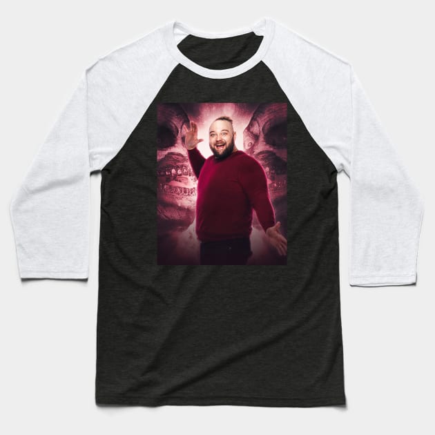 Happy Bray Wyatt Baseball T-Shirt by Ryzen 5